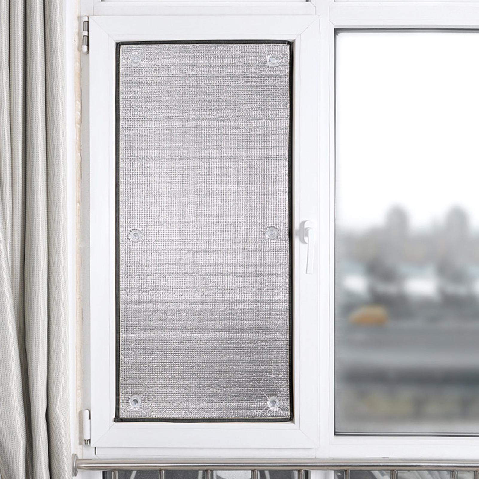 Window Insulation Film - Film de fenêtre anti-UV réutilisable, occultant,