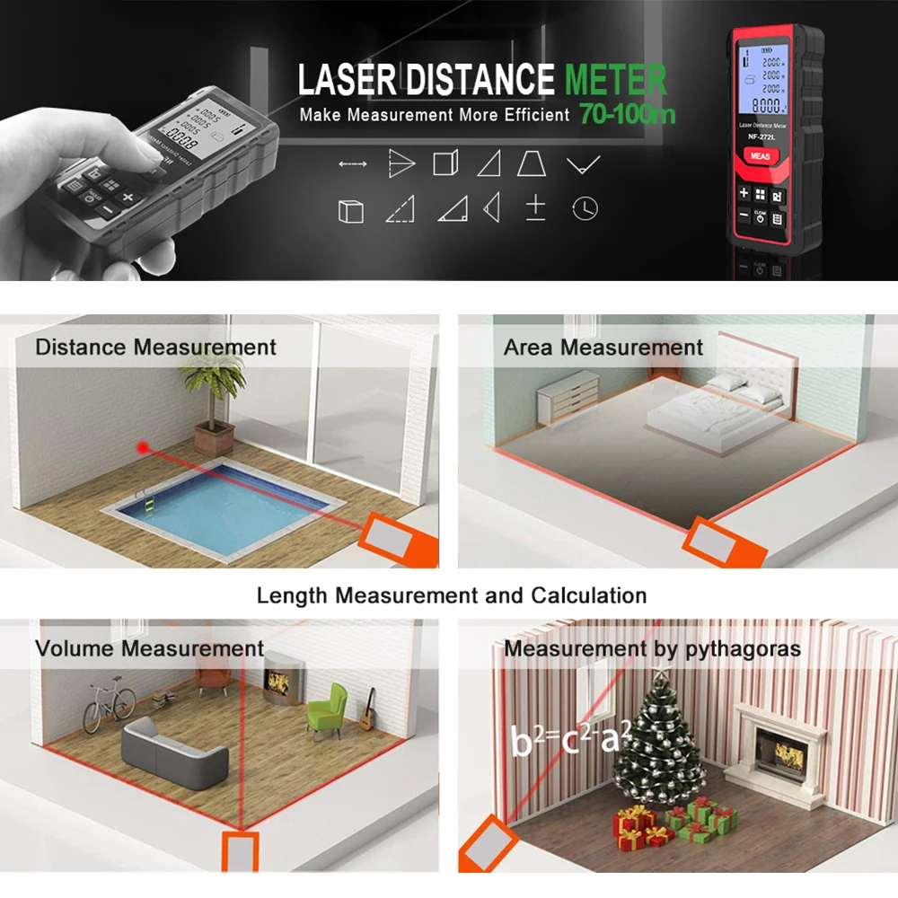 Télémètre laser numérique Noya - Home Improvement Warehouse avis et prix