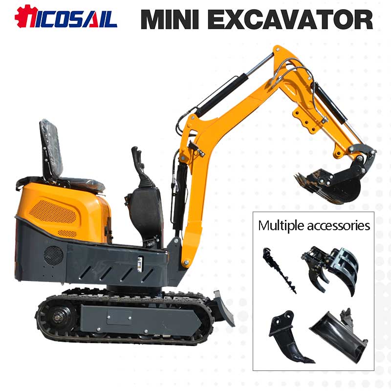 Mini-excavatrice de 1,2 tonne, - Home Improvement Jobs avis et prix