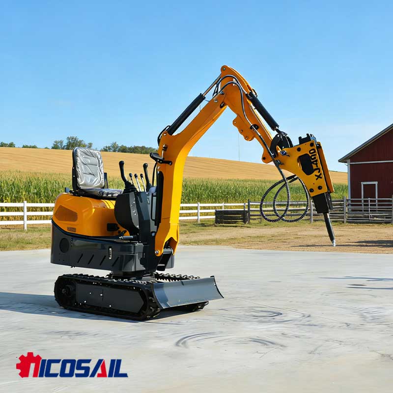 Mini-excavatrice de 1,2 tonne, - Home Improvement Jobs avis et prix