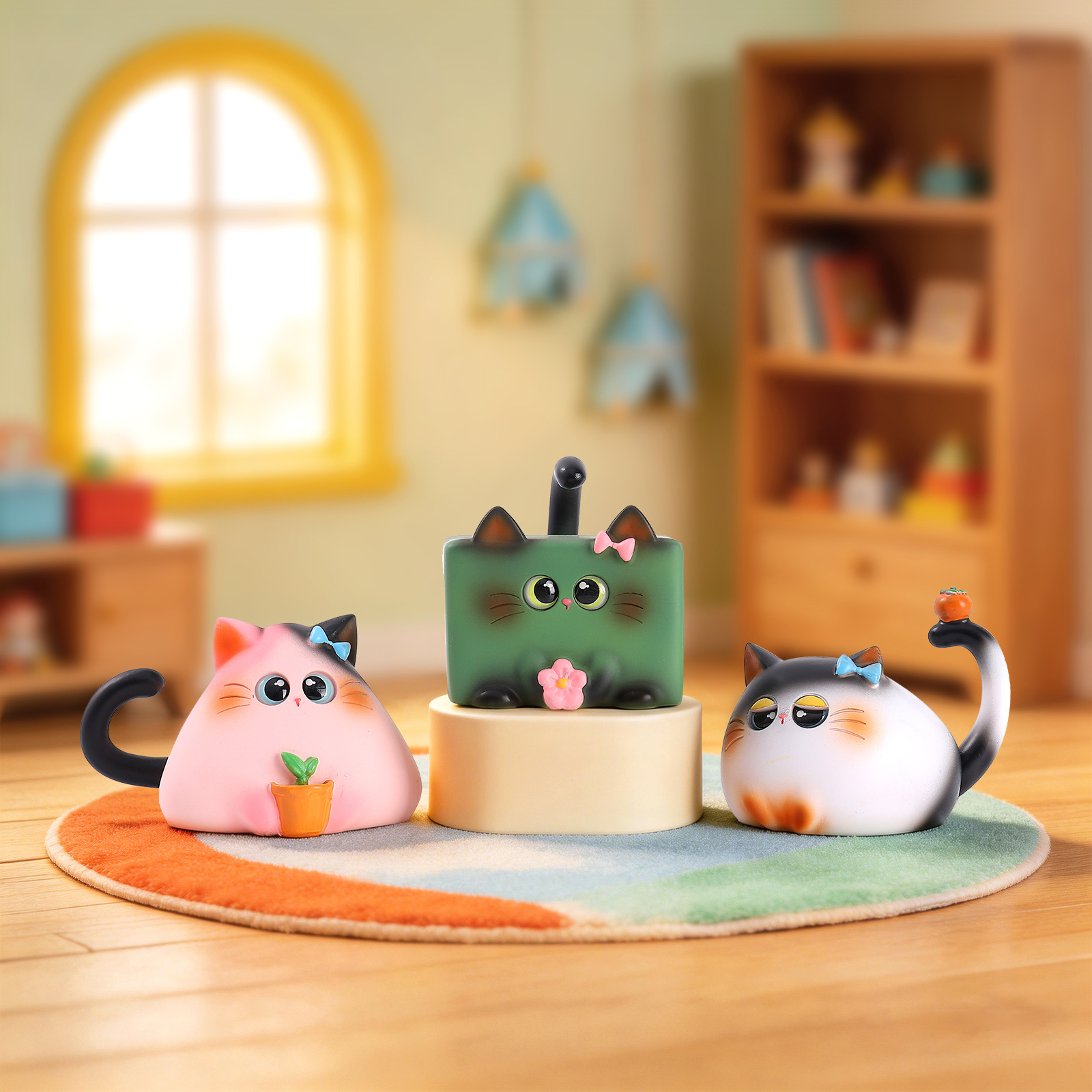 Figurine de chat en résine pou - Home Improvement And Hardware avis et prix