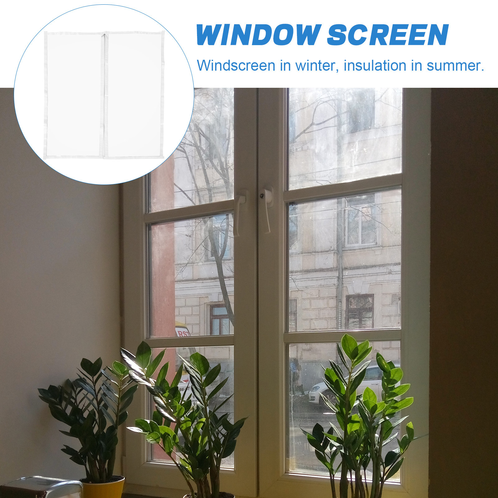 Film isolant pour fenêtres d'h - Window Insulation Film avis et prix